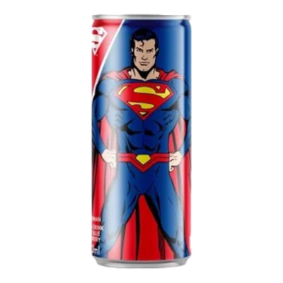 Superman Drink Sour Blue Raspberry 250ml