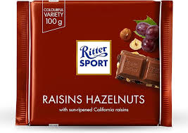 Ritter sport Rum Raisins Hazelnut Datovare