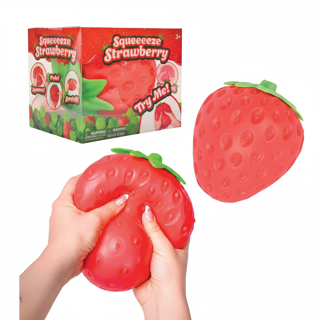 SmushMart Strawberry Squishy XL