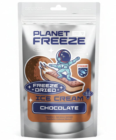 Planet Freeze Dried Ice Cream Chocolate 40g
