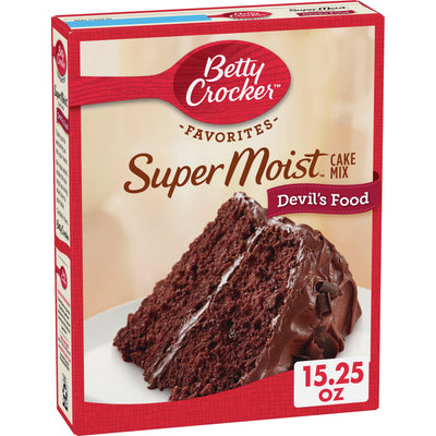 Betty Crocker Super Moist Devil's Food Cake 375g
