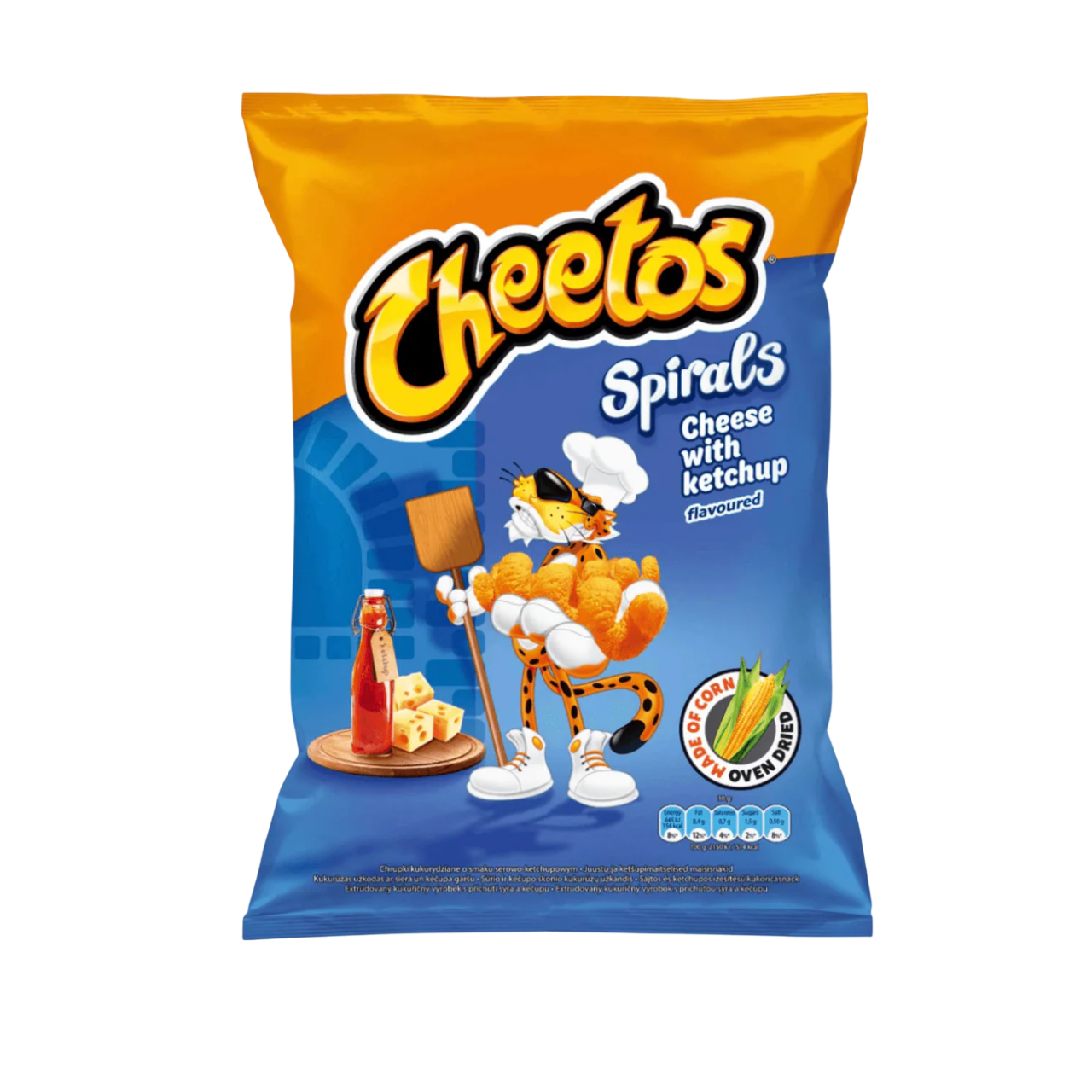 Cheetos Spirals Cheese & Ketchup 130g