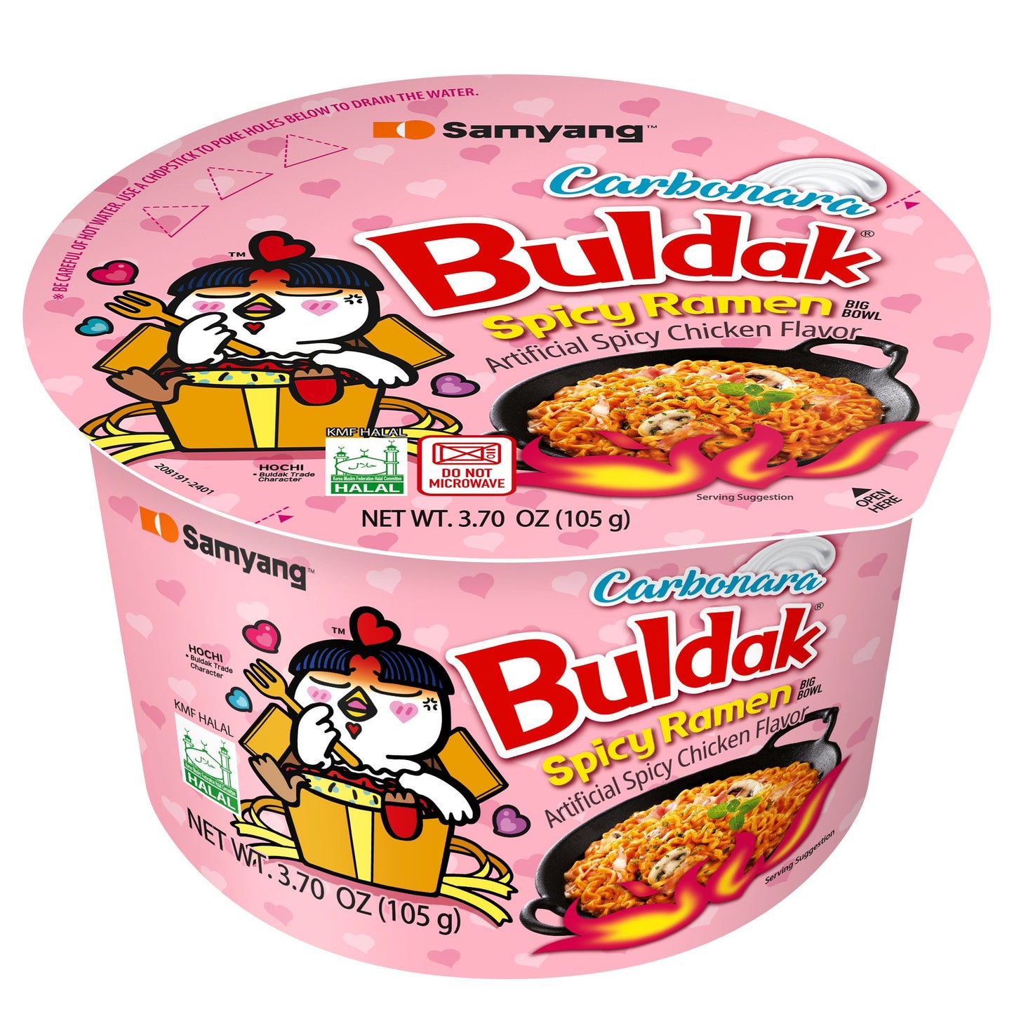 Samyang Buldak Carbonara Bowl 105g