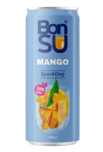BonSu Mango Sparkling Juice 330ml
