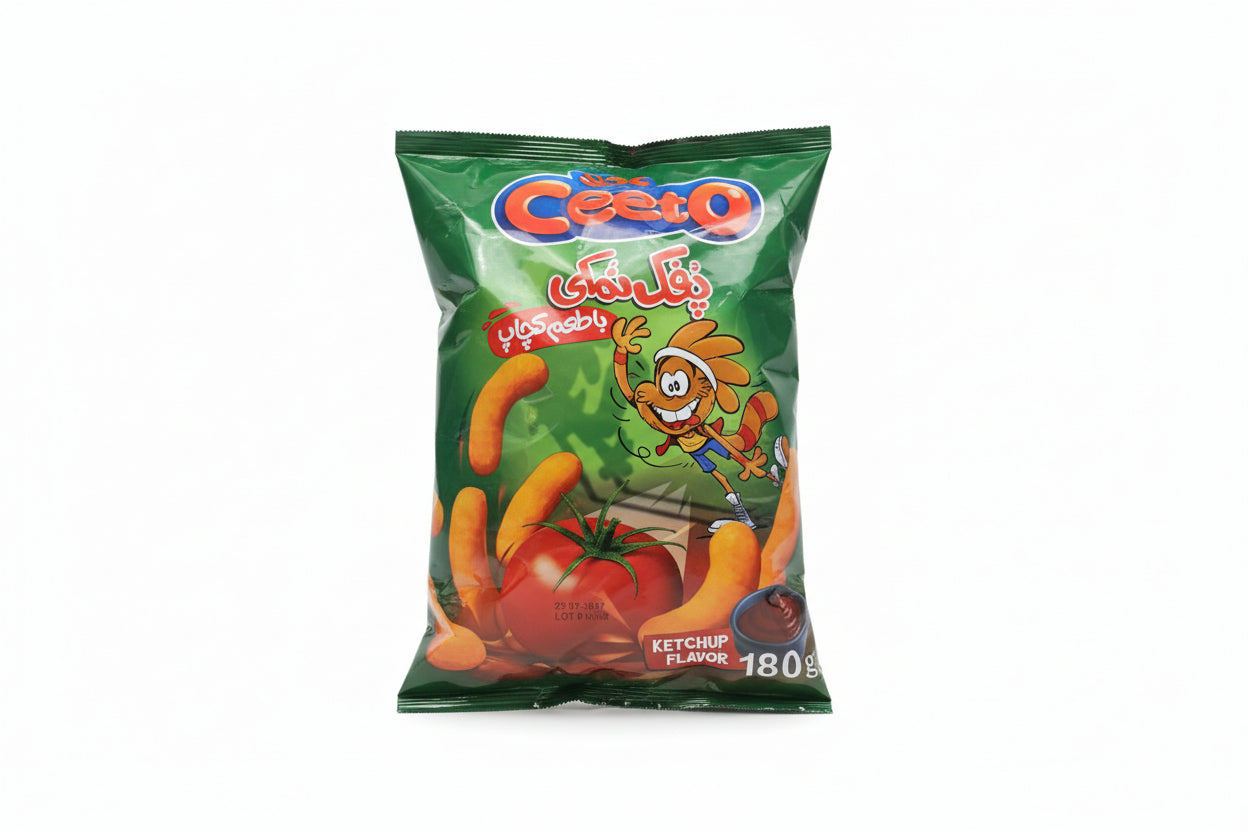 Ceeto Ketchup Flavour Cheese Snack Iran 180g