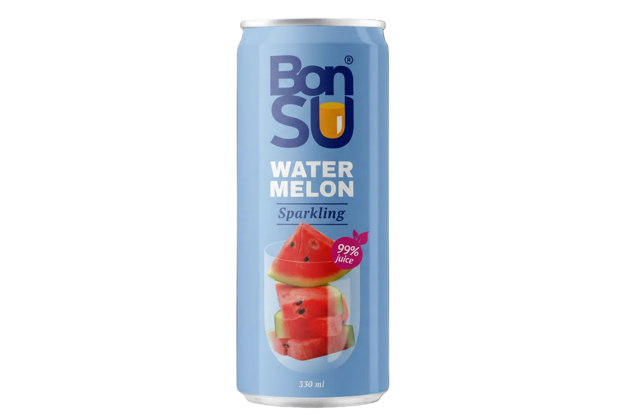 BonSu Watermelon Sparkling Juice 330ml