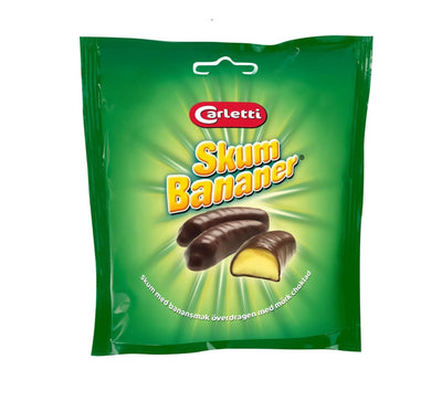 Skum banan mørk sjokolade 100g