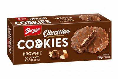 Bergen Obsession Brownie Cookies 128g