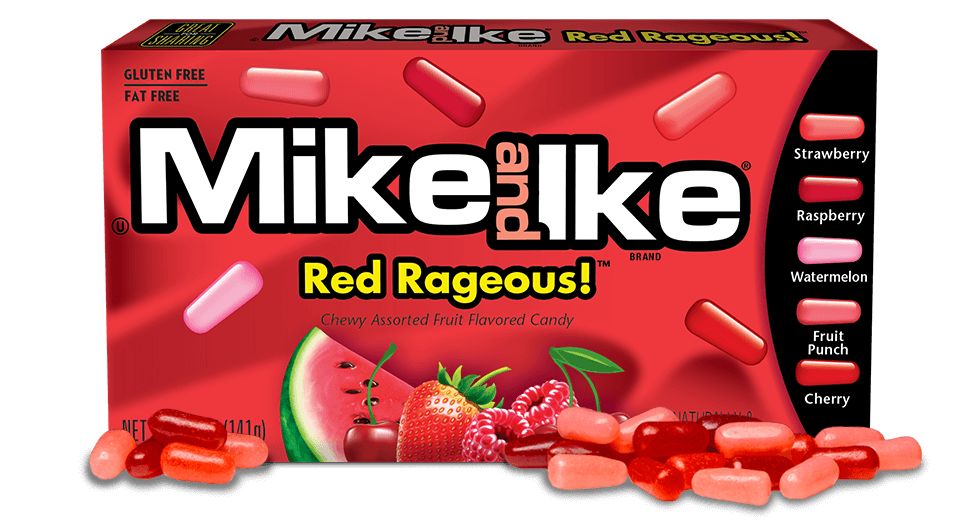 Mike & Ike Red Rageous 120g