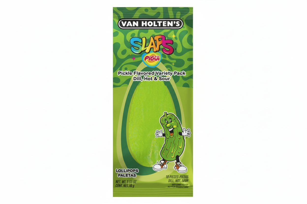 Van Holten's Slaps Pickle Flavor Dill, Hot & Sour 100g
