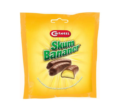 Skum banan lys sjokolade 100g