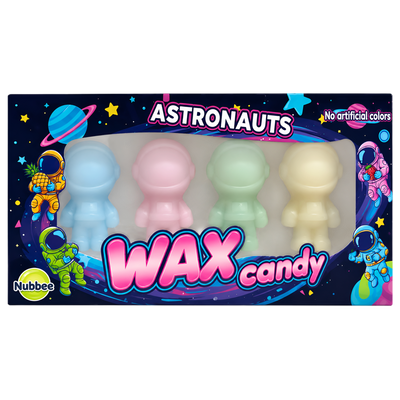 Nubbee Wax Candy Astronauts 24g