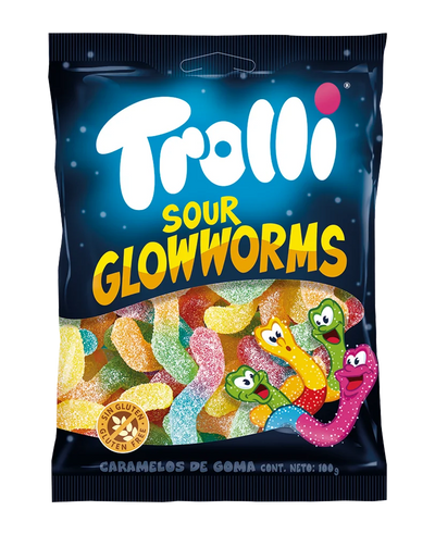 Trolli Sour Glowworms 200g