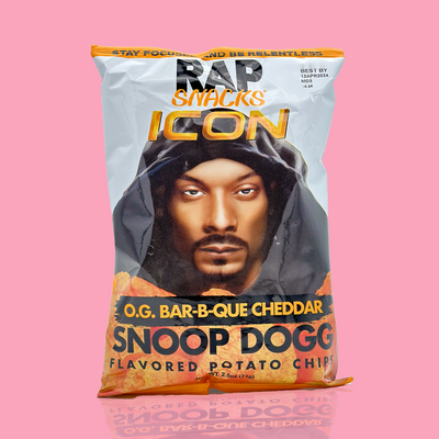 Rap Snacks Featuring Snoop Dogg Barbeque Cheddar