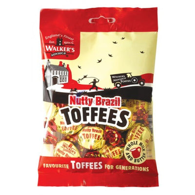 Walker's Nutty Brazil Toffees 150g