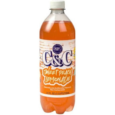 C&C Sweet Peach Lemonade 710ml USA