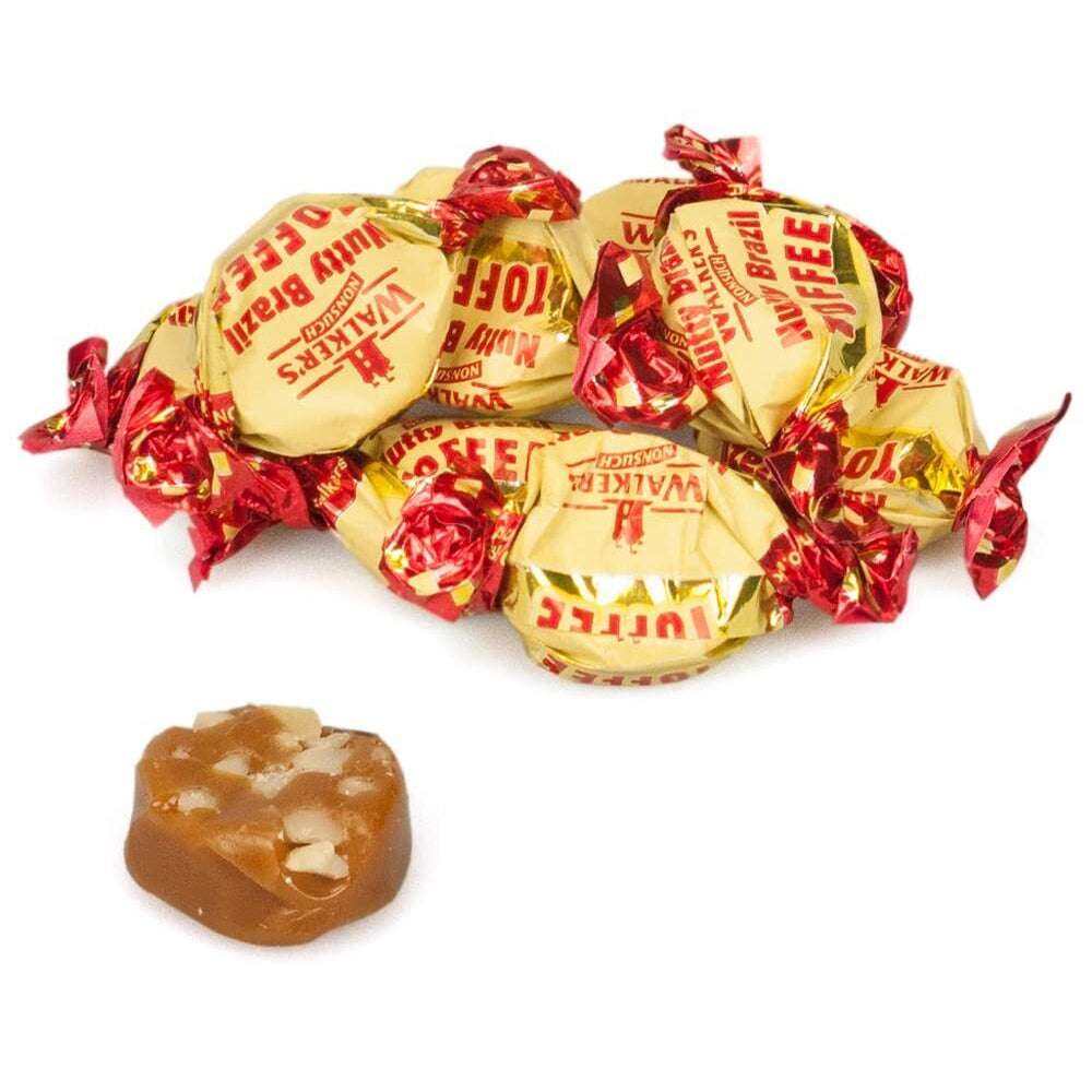 Walker's Nutty Brazil Toffees 150g