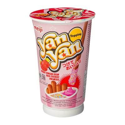 Meiji YanYan Strawberry Cream Tuttifrutti 30g