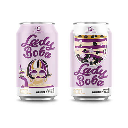 Lady Boba Bubble Tea Taro 315ml
