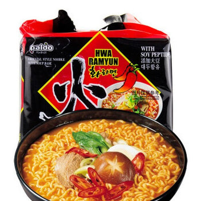 Paldo Hwa Ramyun Hot & Spicy 120g 5pk
