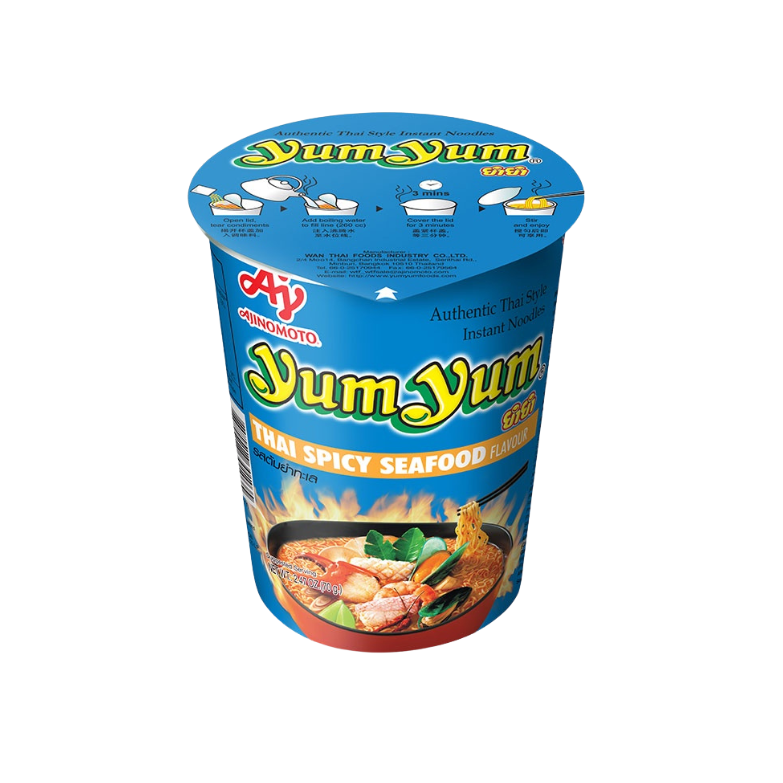 Yumyum Thai Spicy Seafood Cup 70g