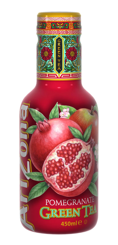 Arizona Green Tea Pomegranate 450ml