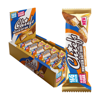 Chiefs ProteinBar Soft Peanut Caramel 55g