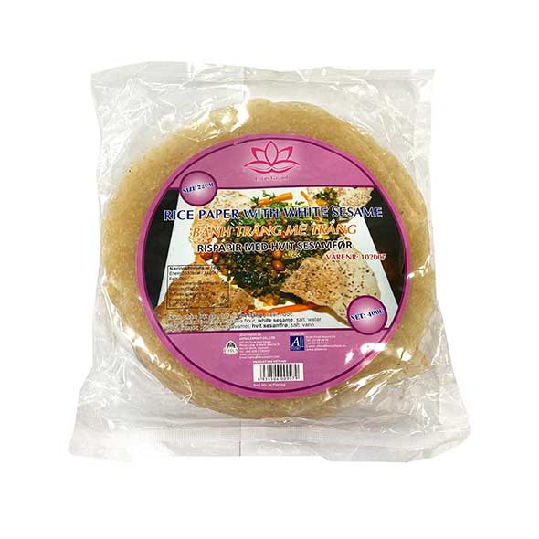 Lotus Grand Rice Paper With Sesame 400g