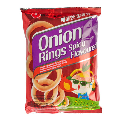 Nongshim Onion Rings Spicy Flavoured 40g