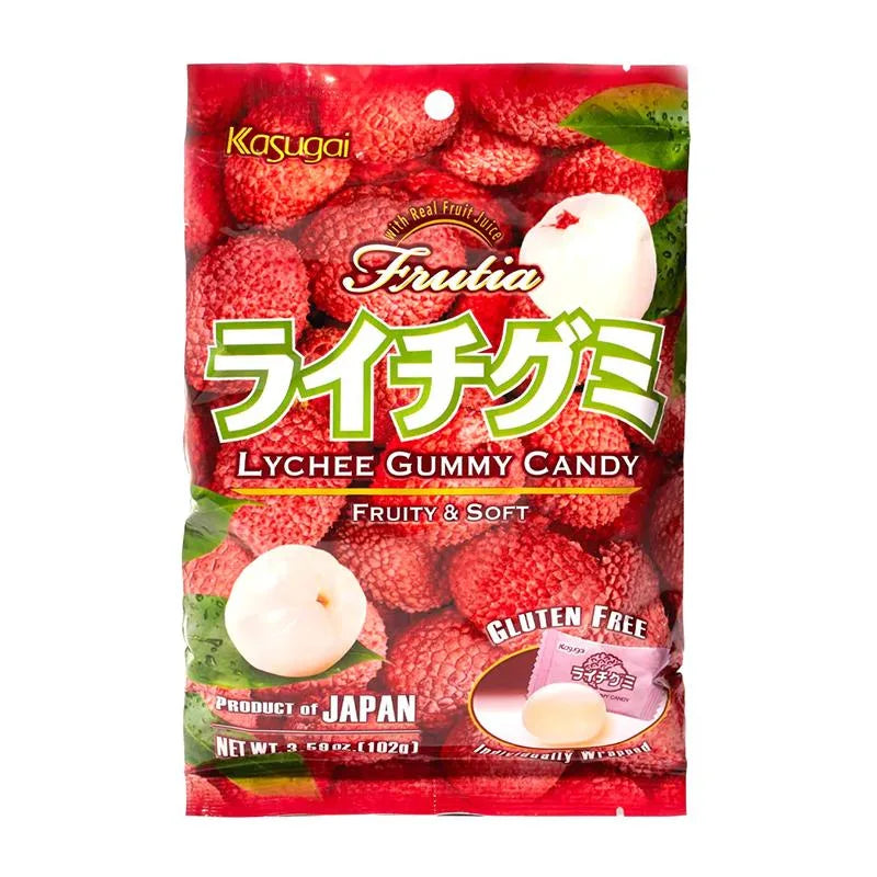 Gummy candy lychee 102g