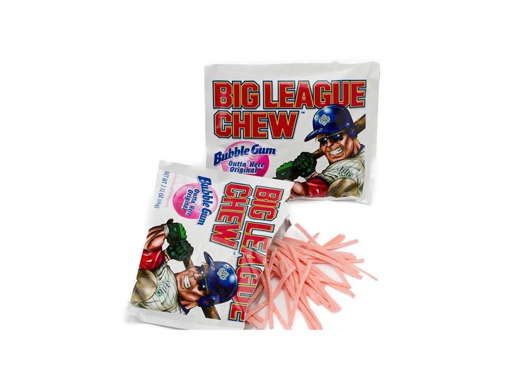 Big League Chew Bubble Gum Original 60g Datovare