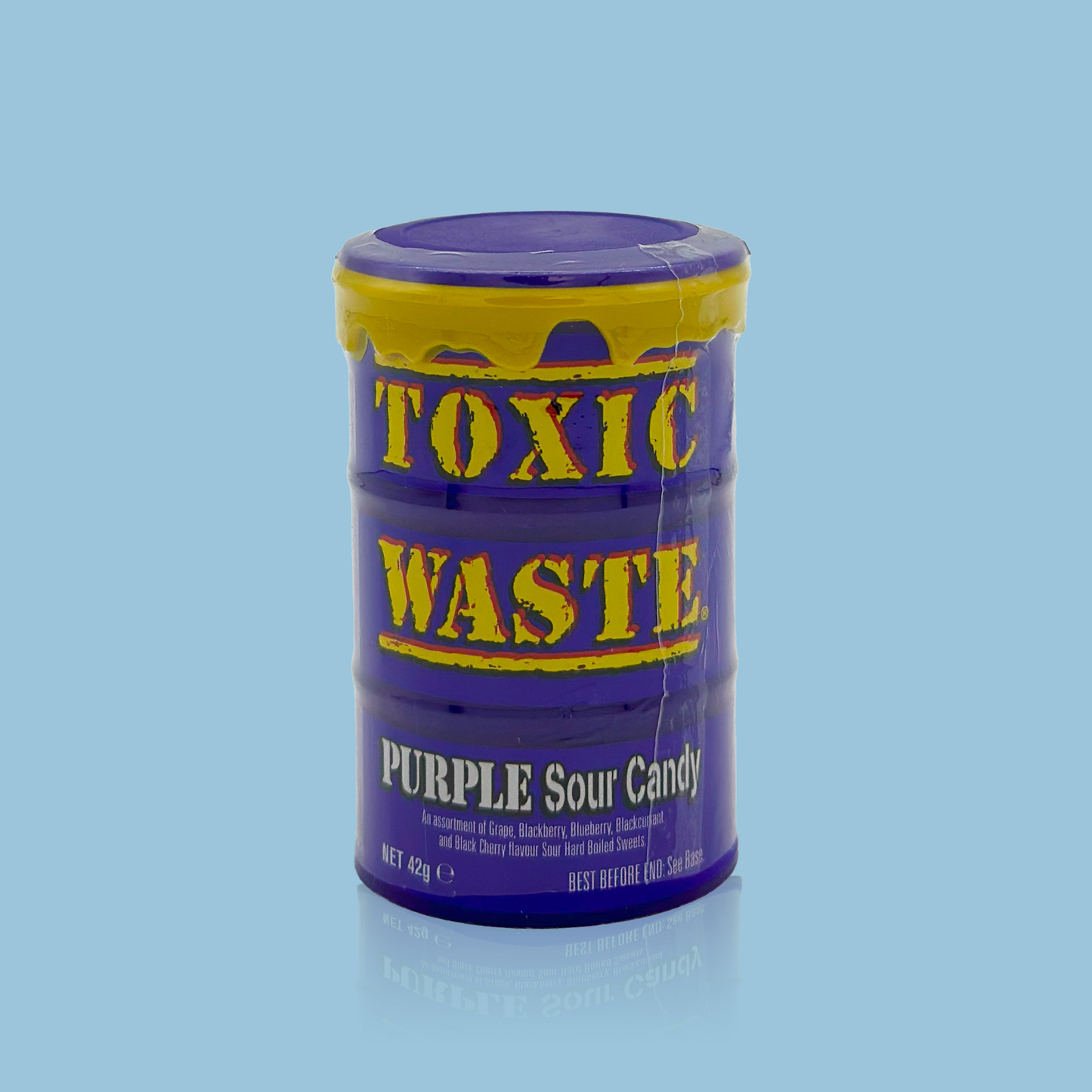 Toxic Waste Purple Drum Extreme Sour Candy 42g