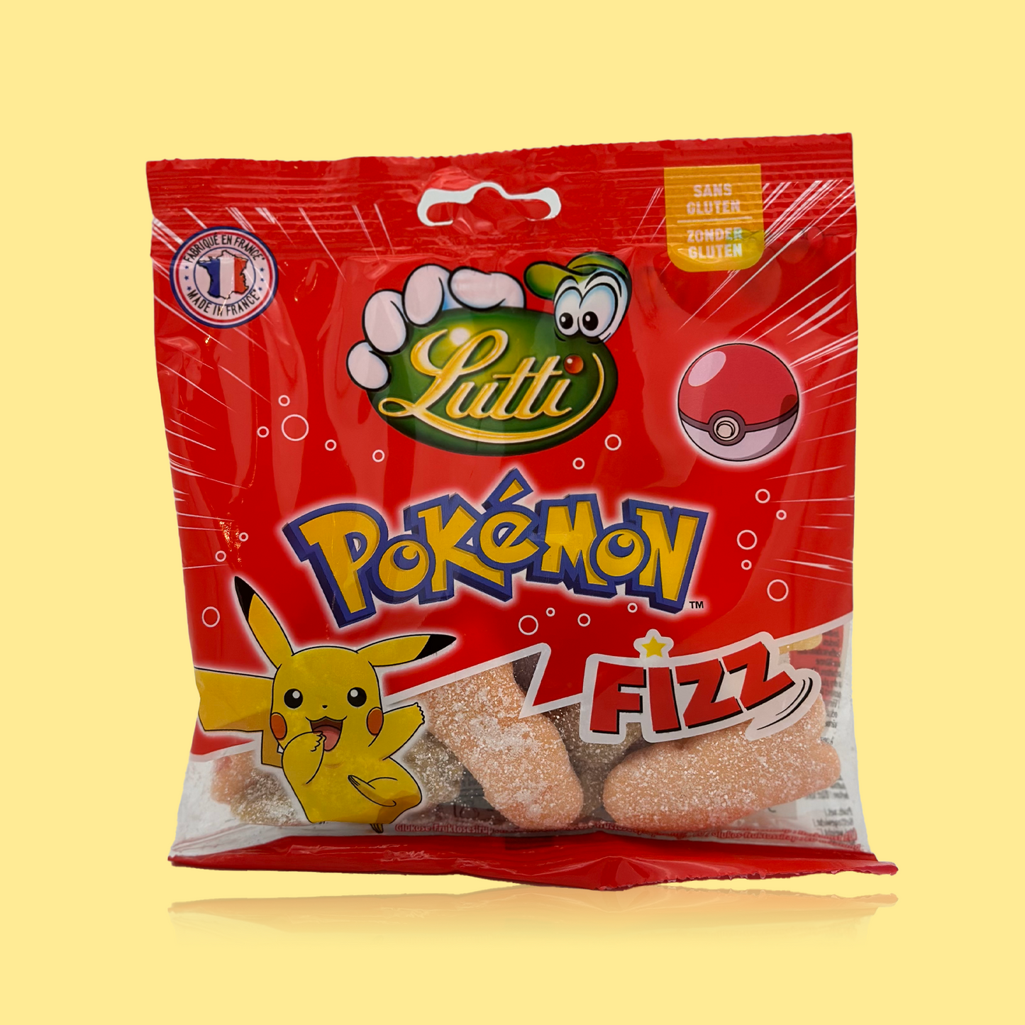 Lutti Pokemon Fizz 100g