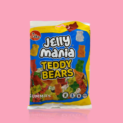 Jake Jelly Mania Teddy Bears Gummies Halal 100g