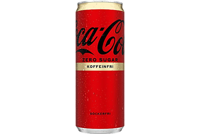 Coca Cola Zero Koffeinfri 330ml