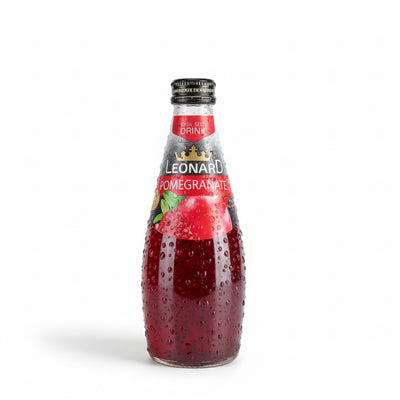 Leonard Pomegranate Basil Seed Drink 330ml