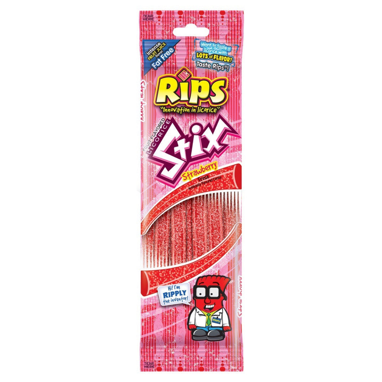 Rips Stix Strawberry 50g