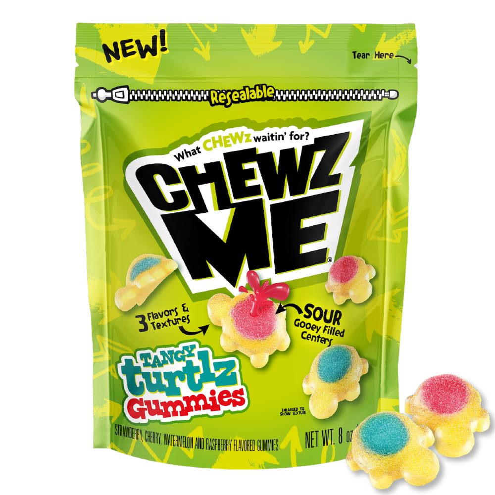 Chew Me Turtzl Gummies 91g