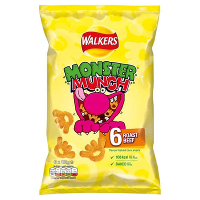 Walkers Monster Munch Roast Beef 20g