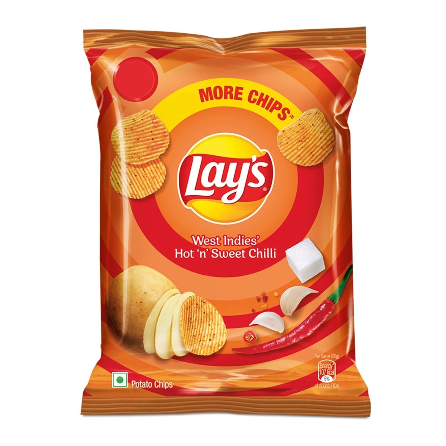 Lays West Indies Hot 'n' Sweet Chilli 28g