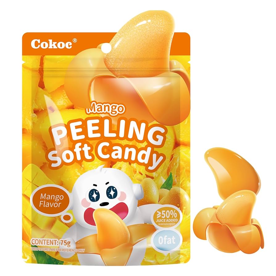 Peelable Soft Candy Mango 75g – Sweetmint