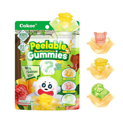 Peelable Gummies Mystery Cube 60g