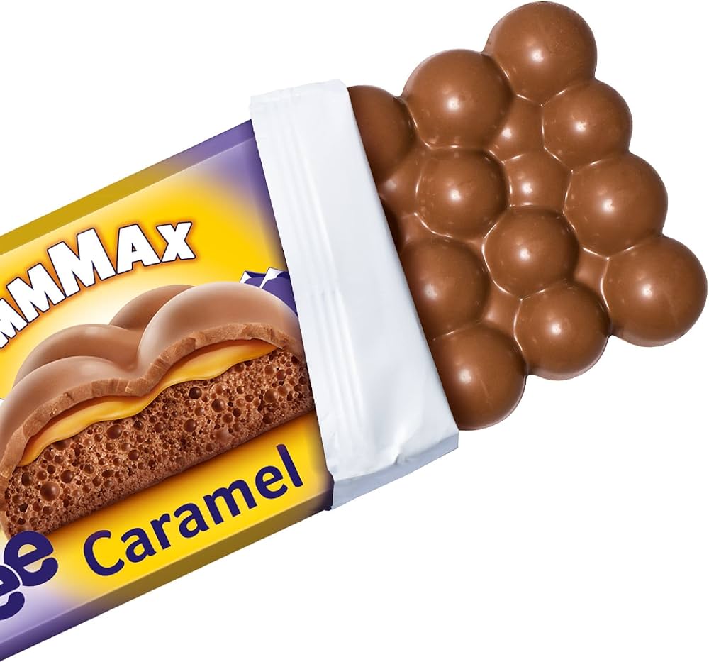 Milka Mmmax Bubbly Caramel 250g