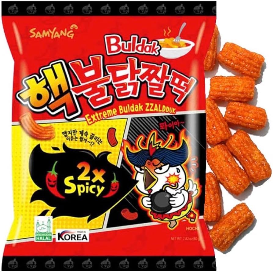 Buldak Chips Extreme 2xSpicy 80g