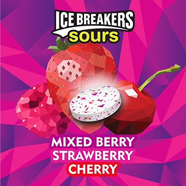 Ice breakers Sours Mixed Berry 42g