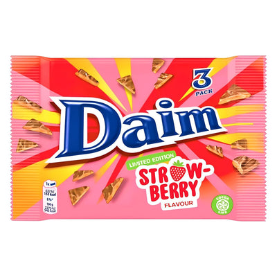 Daim strawberry 3-pack datovare 84 g