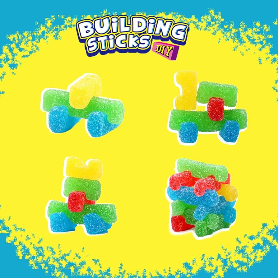 Amos Gummy Sour Building Blocks 100g