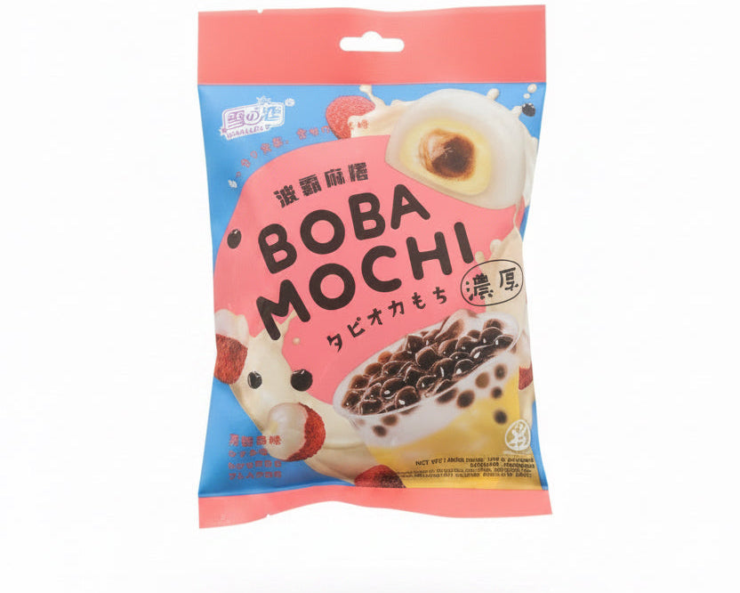 Yuki & Love Boba Mochi Lychee Flavor 120g
