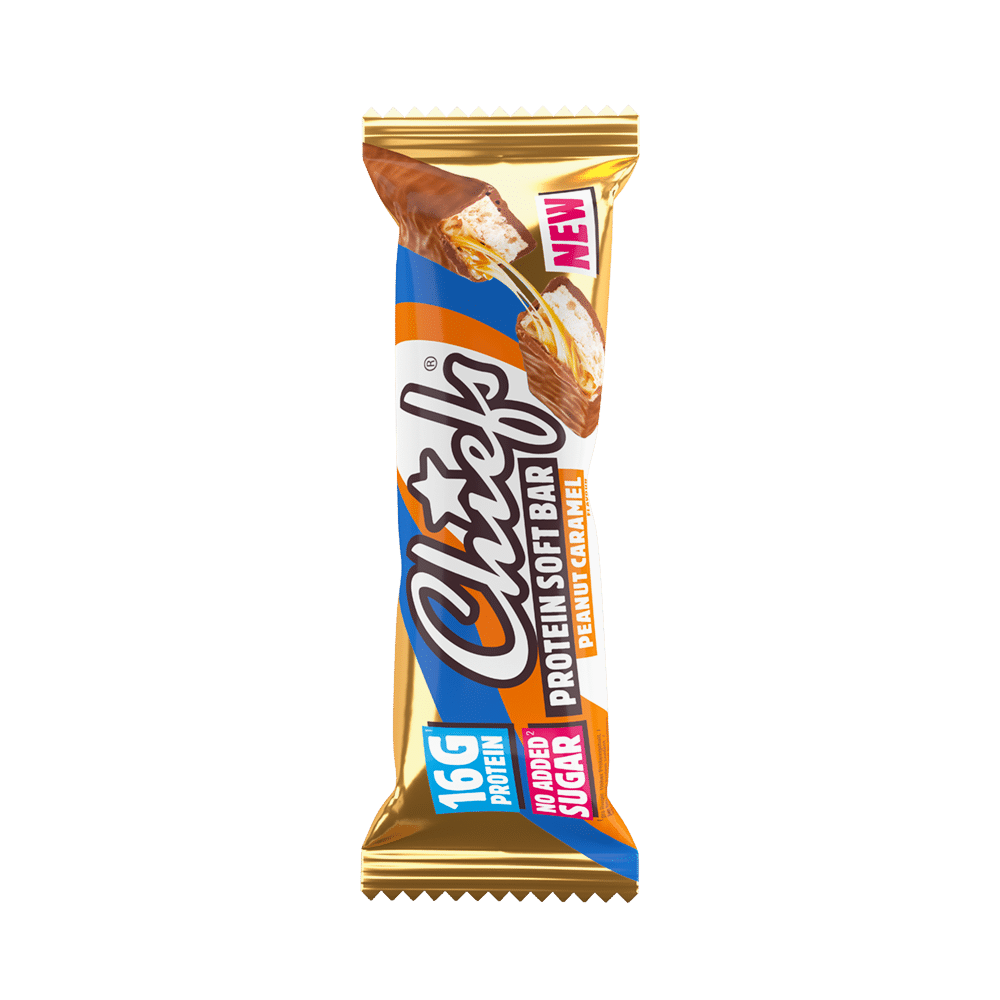 Chiefs ProteinBar Soft Peanut Caramel 55g