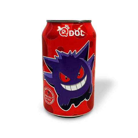 Qdol Pokemon Sparkling Water - Strawberry Flavour - 330ml